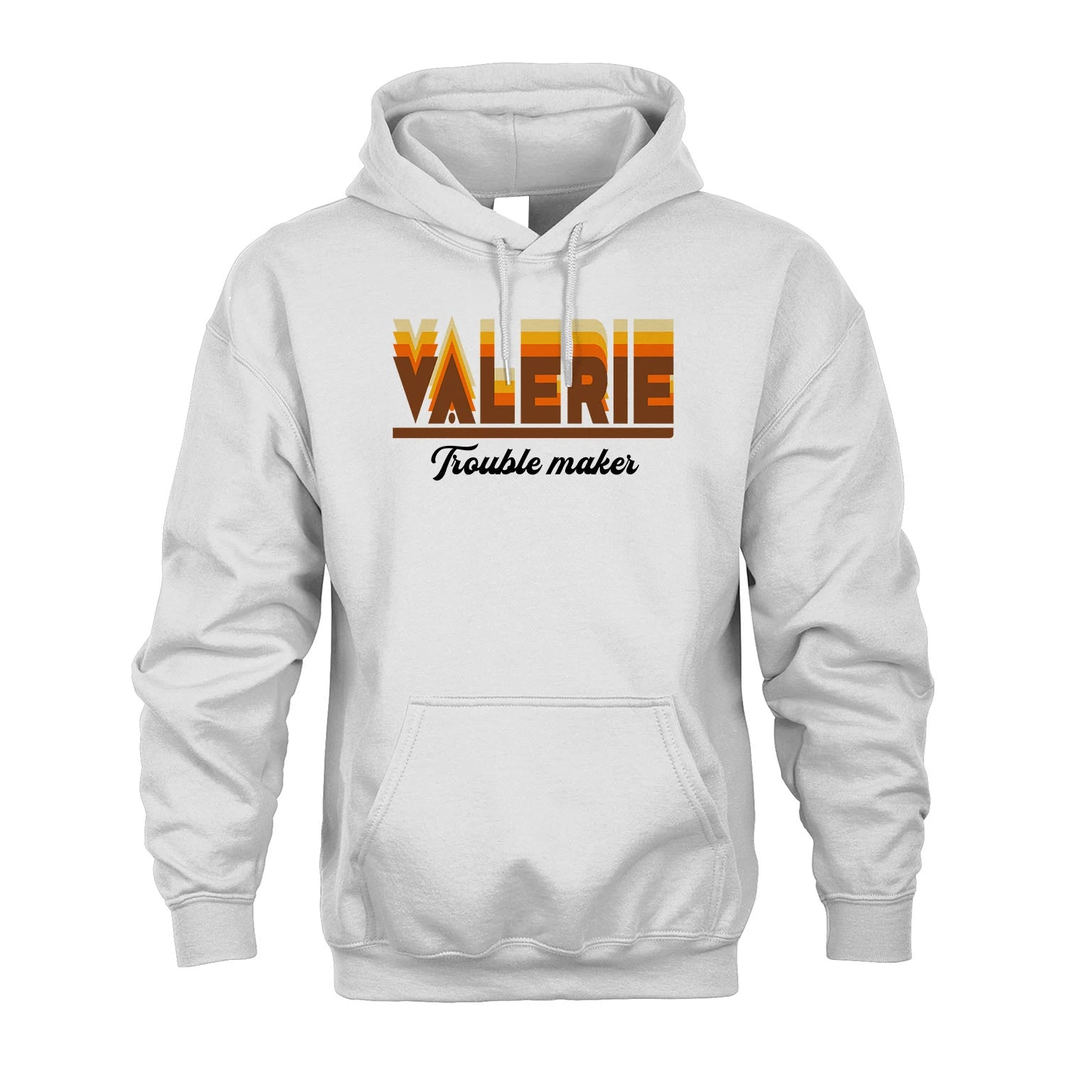 Your Name Trouble Maker Funny Shirt VALERIE M1-34
