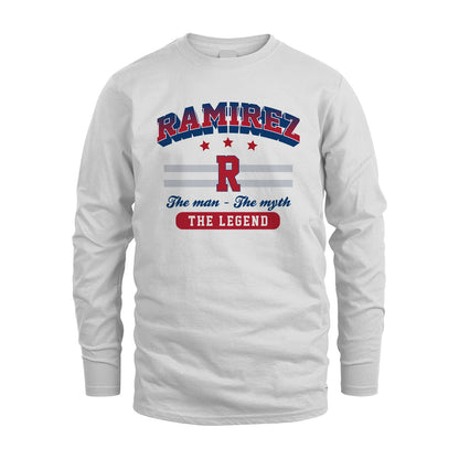 The Man The Myth The Legend With Your Name Shirt RAMIREZ M1-35