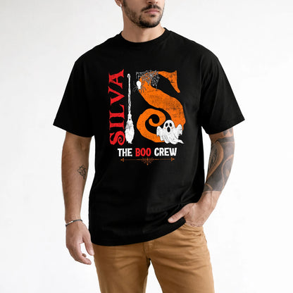 The Boo Crew Halloween With Your Name Shirt SILVA M1-23