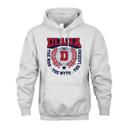 The Man The Myth The Legend Logo Shirt DIANA M1-30
