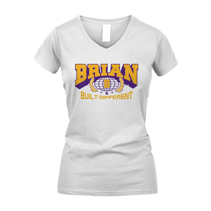 Your Name Built Different Sporty Shirt BRIAN M1-32