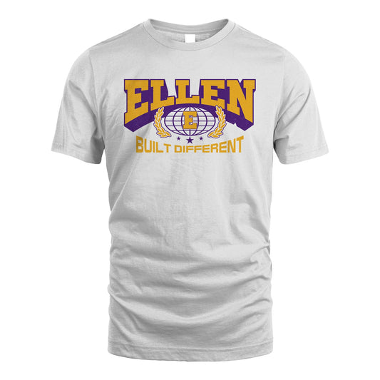 Your Name Built Different Sporty Shirt ELLEN M1-32