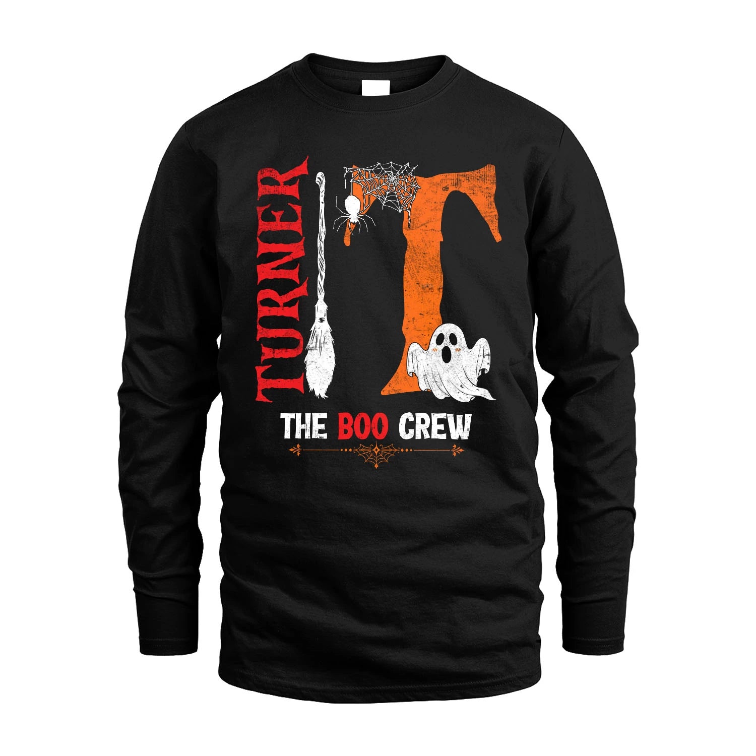 The Boo Crew Halloween With Your Name Shirt TURNER M1-23