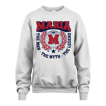 The Man The Myth The Legend Logo Shirt MARIA M1-30