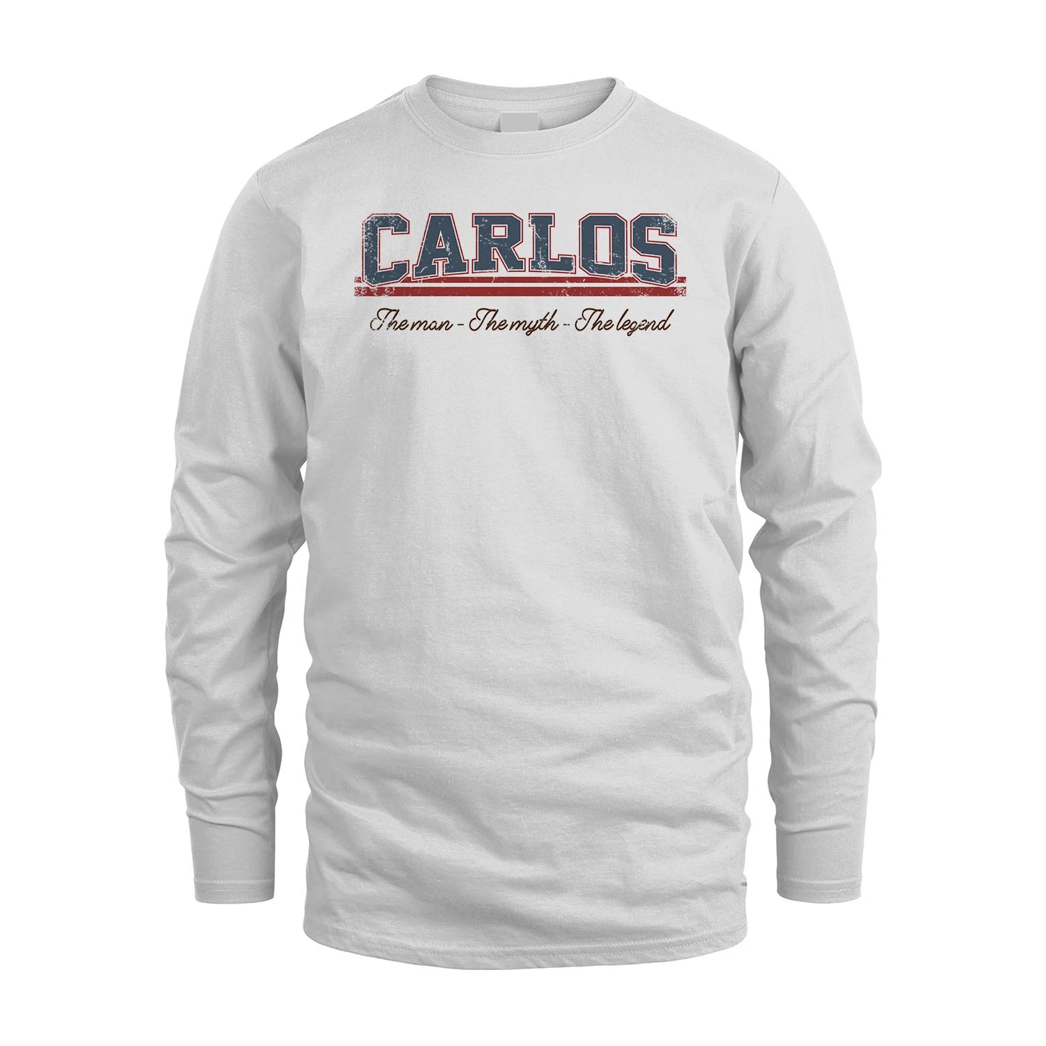 The Man The Myth The Legend Vintage Shirt CARLOS M1-6