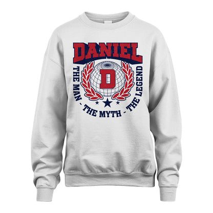 The Man The Myth The Legend Logo Shirt DANIEL M1-30