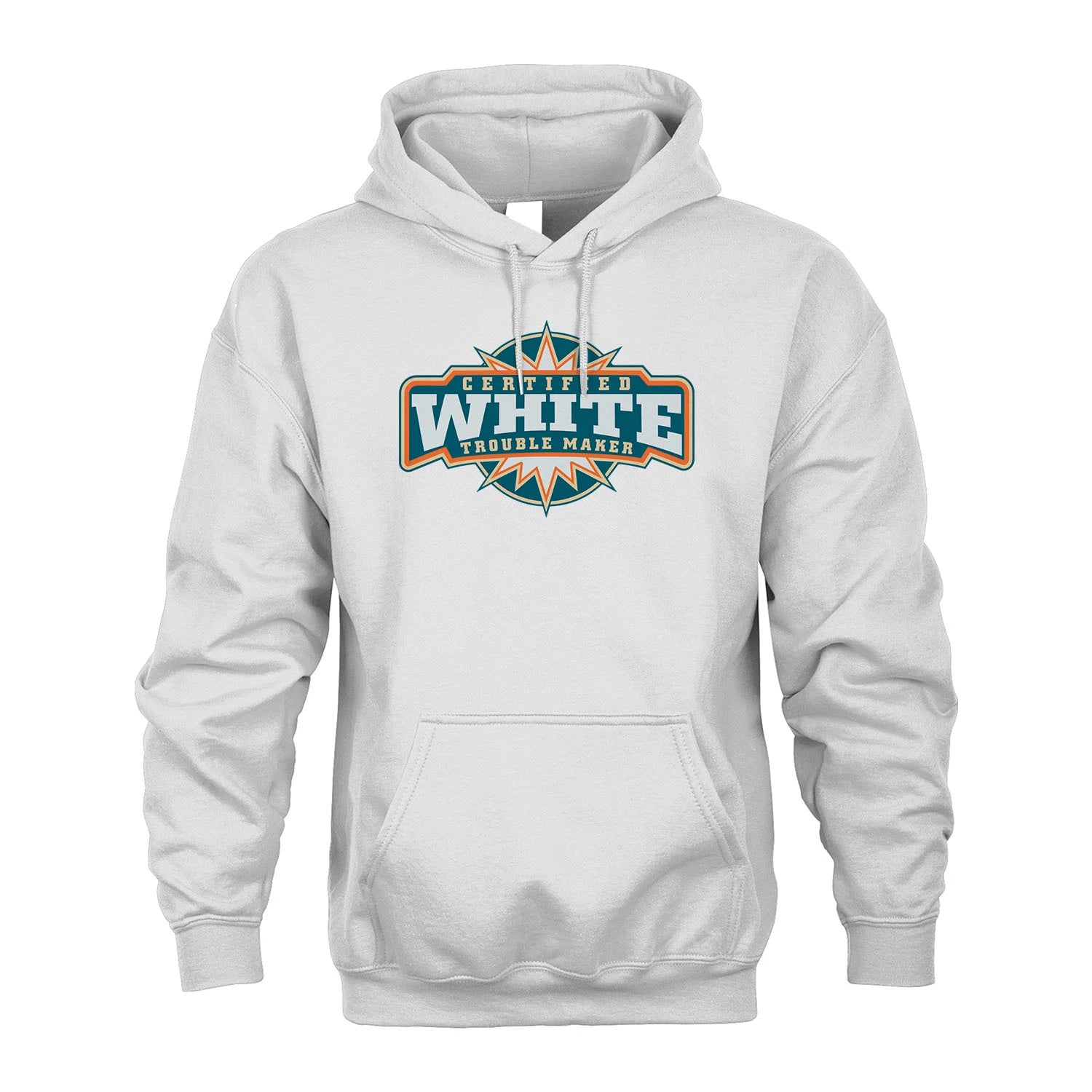 Certified Your Name Trouble Maker Shirt WHITE M1-36
