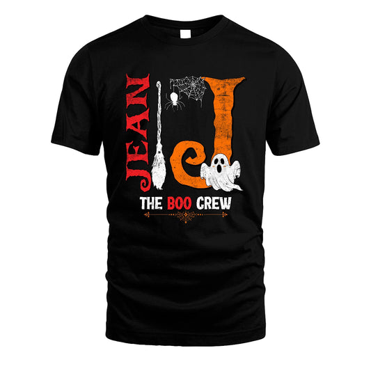 The Boo Crew Halloween With Your Name Shirt JEAN M1-23