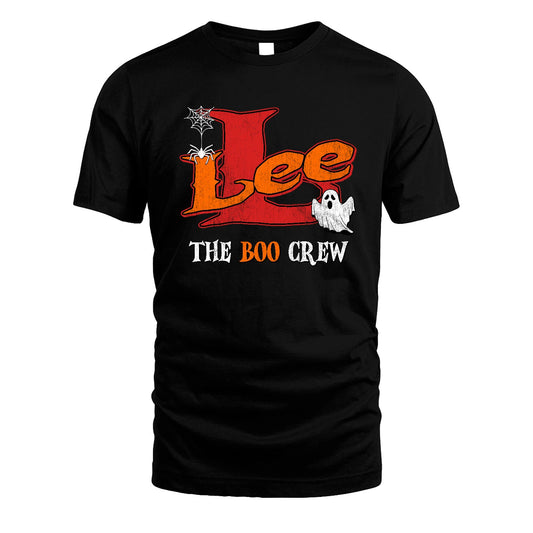 The Boo Crew Halloween Custom Name Shirt LEE M1-22