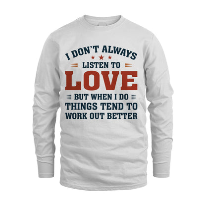 I Don't Always Listen To... LOVE M1-2