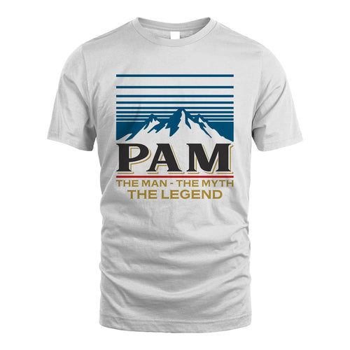The Man The Myth The Legend Vintage Mountain Shirt PAM M1-19