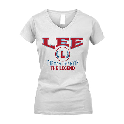 The Man The Myth The Legend Jet Style Shirt LEE M1-9