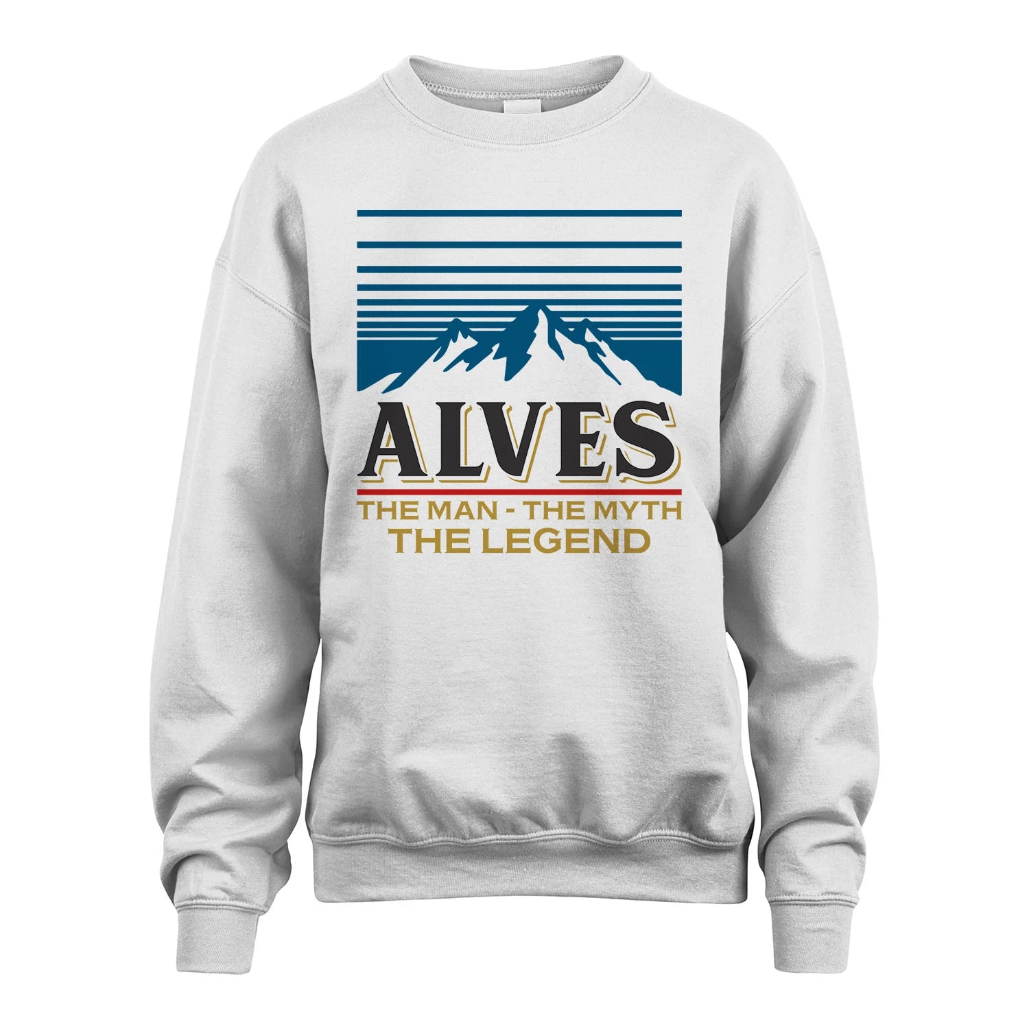 The Man The Myth The Legend Vintage Mountain Shirt ALVES M1-19