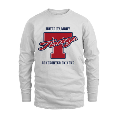 Hated By Many Confronted By None Personalized Name Shirt TONY M1-8