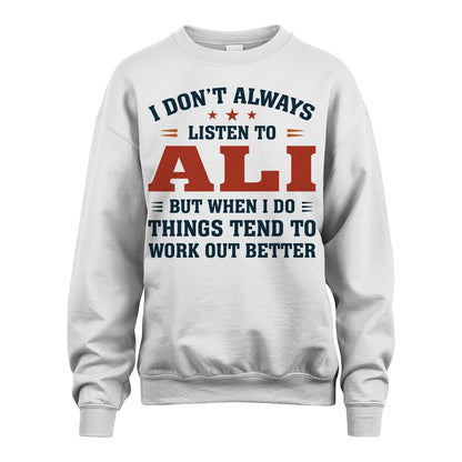 I Don't Always Listen To... ALI M1-2