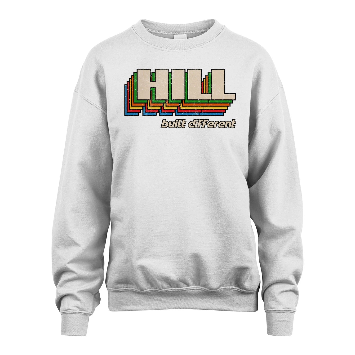 Your Name Built Different Retro Shirt HILL M1-26