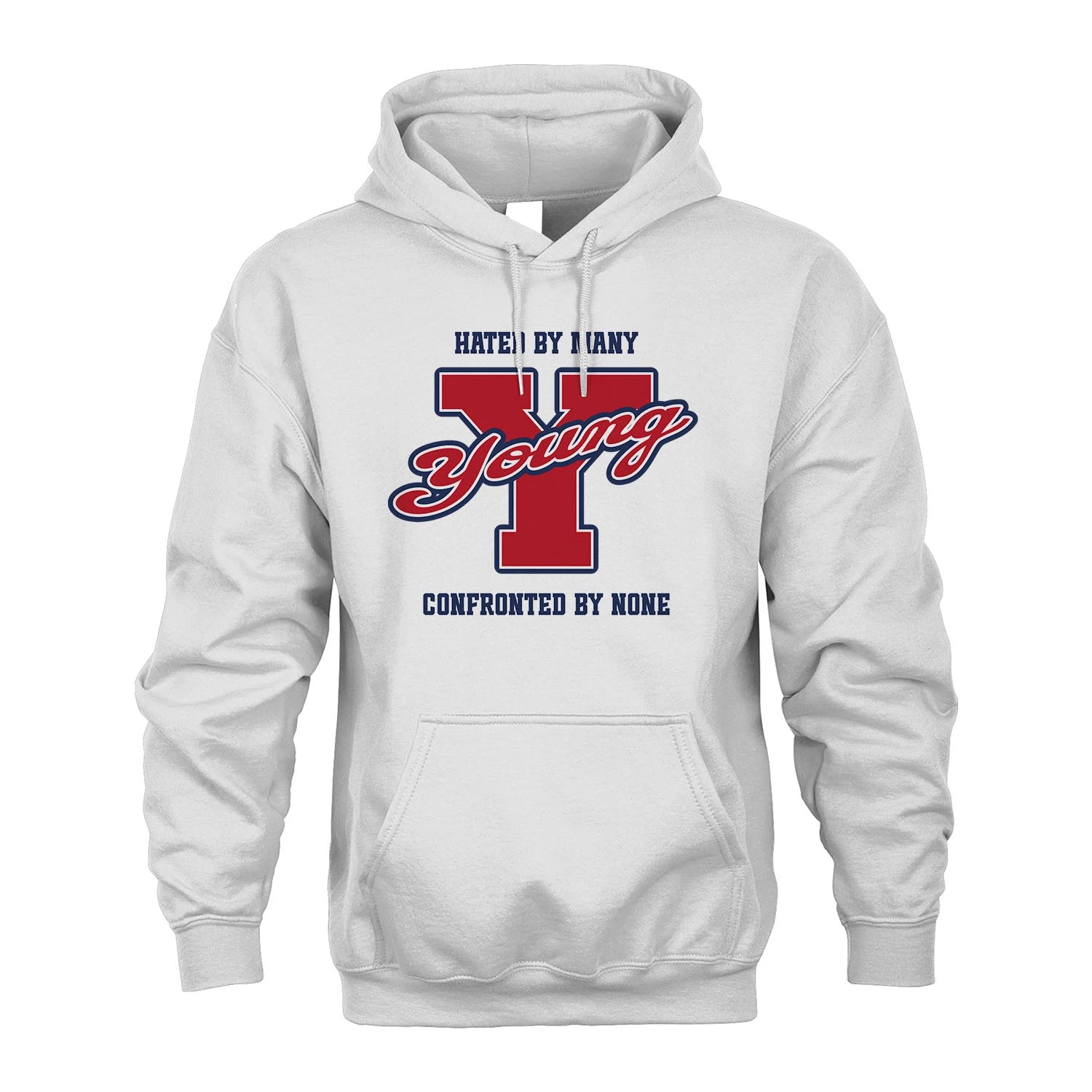 Hated By Many Confronted By None Personalized Name Shirt YOUNG M1-8