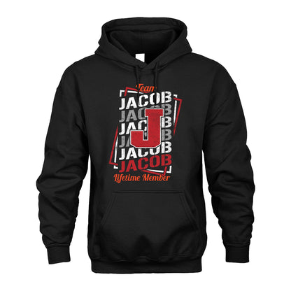 Team Your Name Lifetime Member Sporty Shirt JACOB M1-25