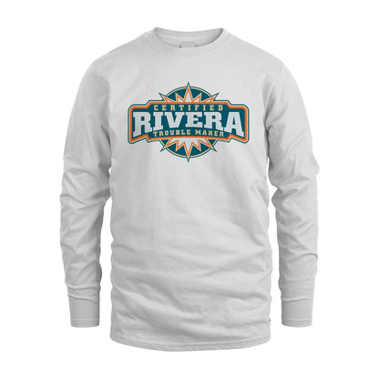 Certified Your Name Trouble Maker Shirt RIVERA M1-36