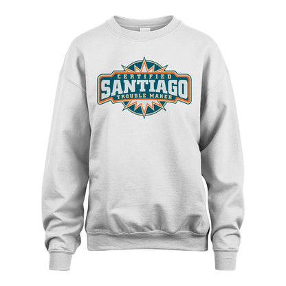 Certified Your Name Trouble Maker Shirt SANTIAGO M1-36