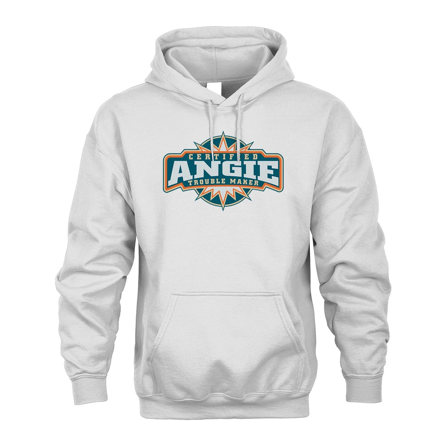 Certified Your Name Trouble Maker Shirt ANGIE M1-36