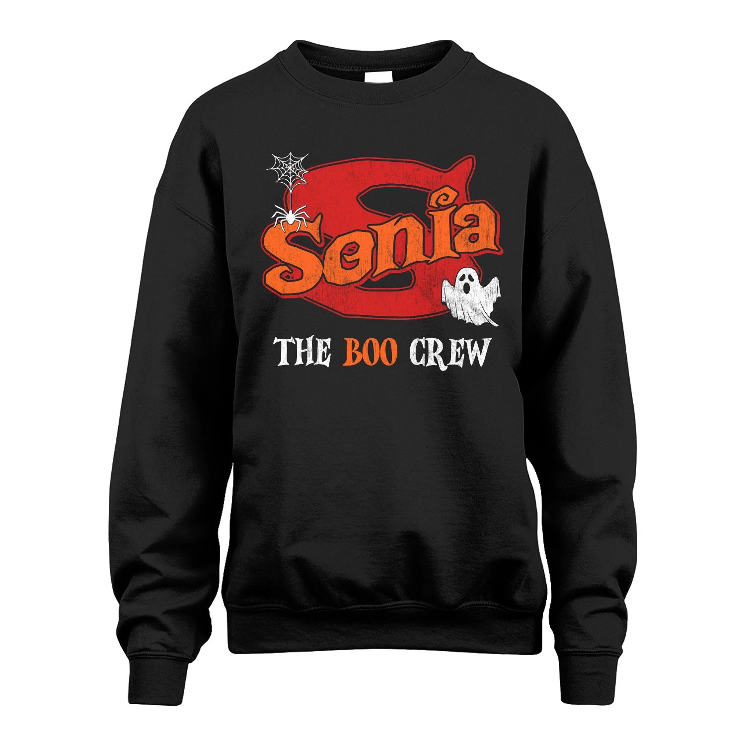 The Boo Crew Halloween Custom Name Shirt SONIA M1-22