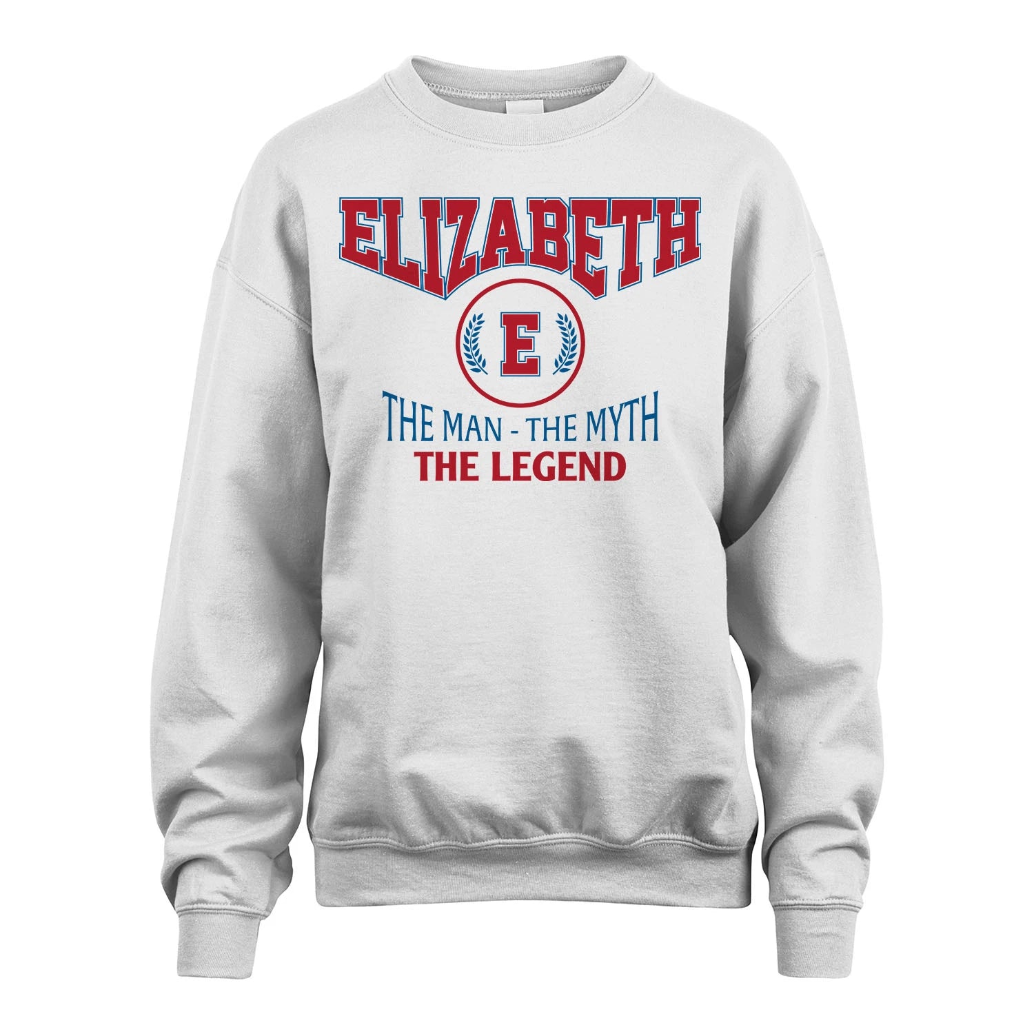 The Man The Myth The Legend Jet Style Shirt ELIZABETH M1-9