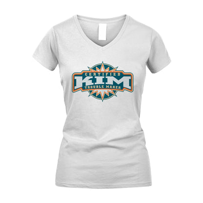Certified Your Name Trouble Maker Shirt KIM M1-36