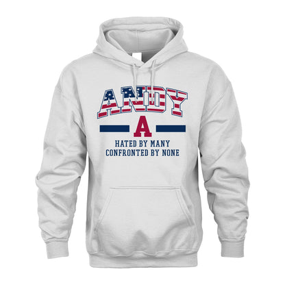 Hated By Many Confronted By None America Shirt ANDY M1-10