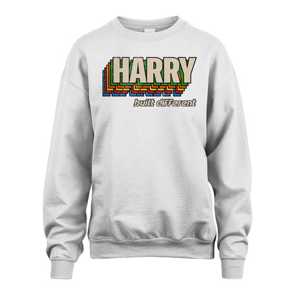 Your Name Built Different Retro Shirt HARRY M1-26