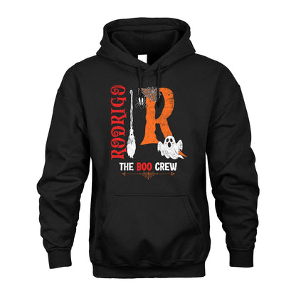 The Boo Crew Halloween With Your Name Shirt RODRIGO M1-23