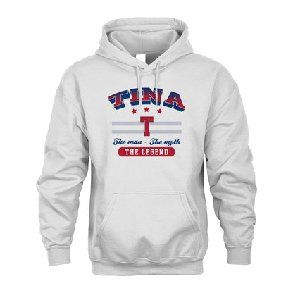The Man The Myth The Legend With Your Name Shirt TINA M1-35
