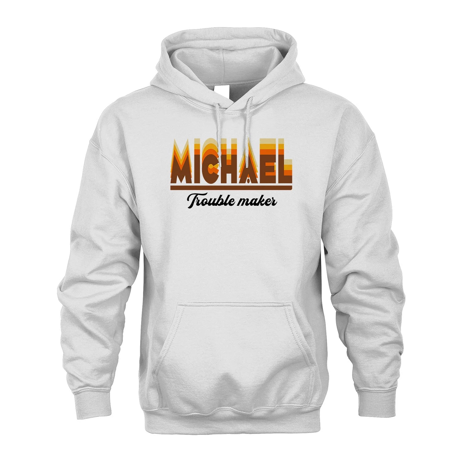 Your Name Trouble Maker Funny Shirt MICHAEL M1-34