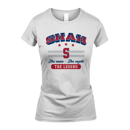 The Man The Myth The Legend With Your Name Shirt SHAH M1-35