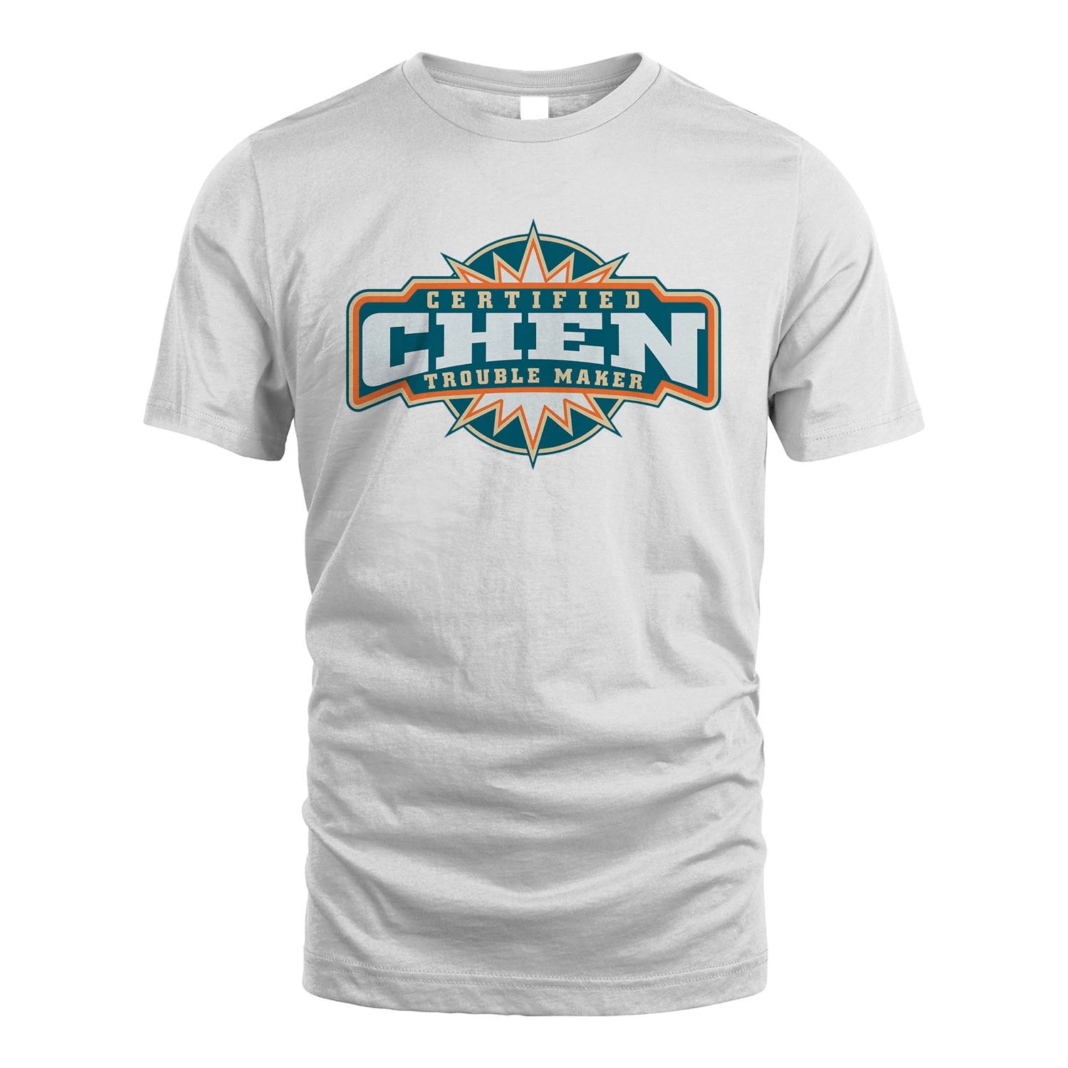 Certified Your Name Trouble Maker Shirt CHEN M1-36