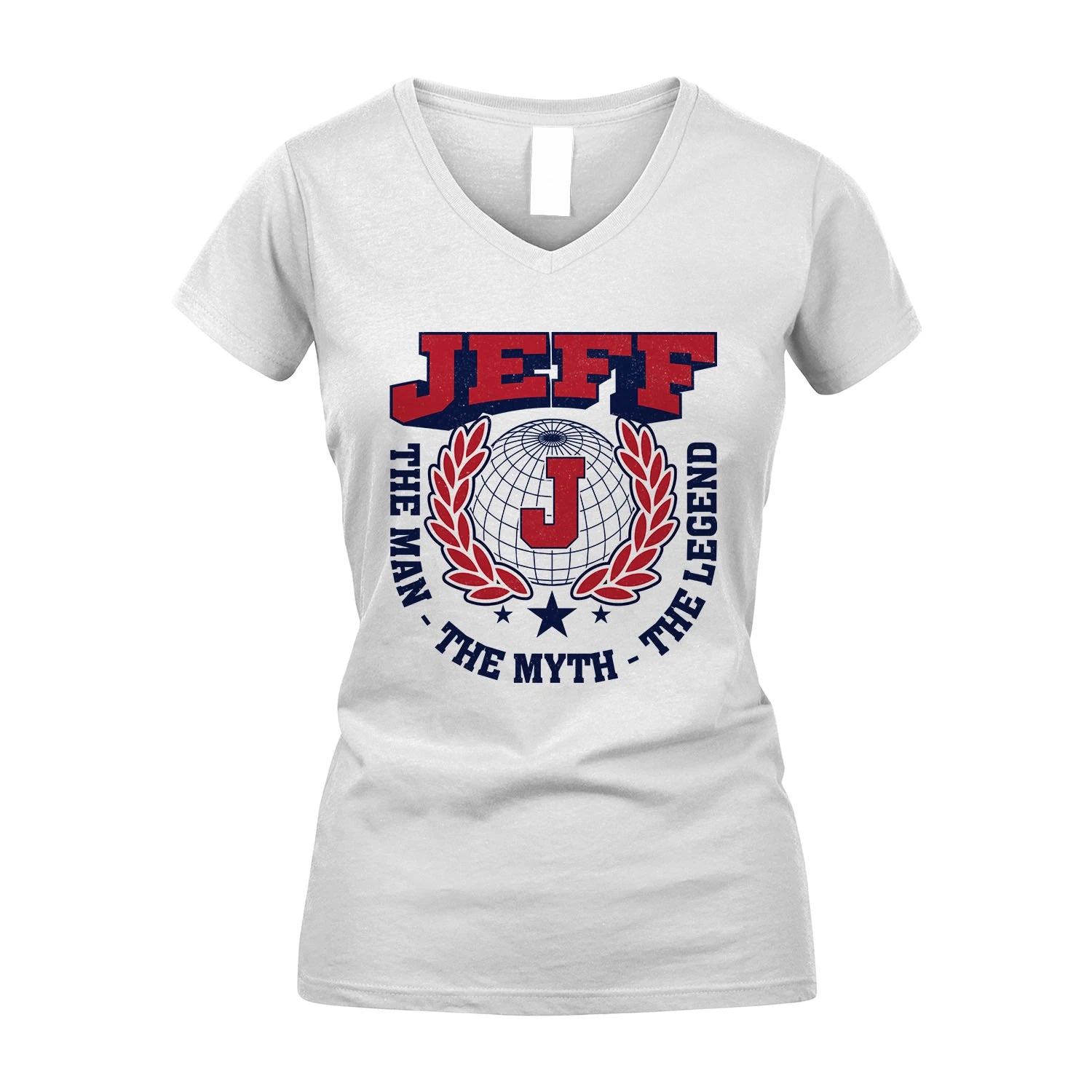 The Man The Myth The Legend Logo Shirt JEFF M1-30