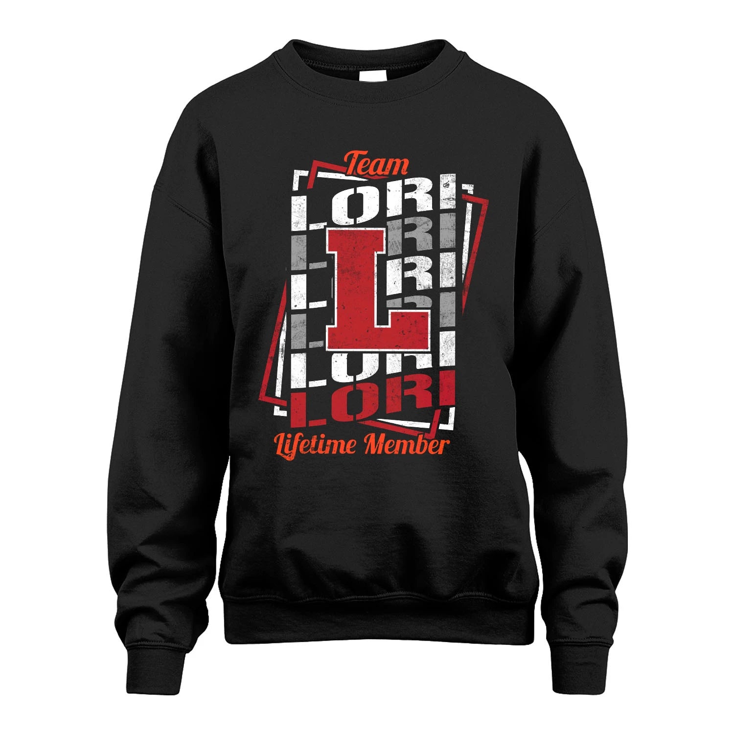 Team Your Name Lifetime Member Sporty Shirt LORI M1-25