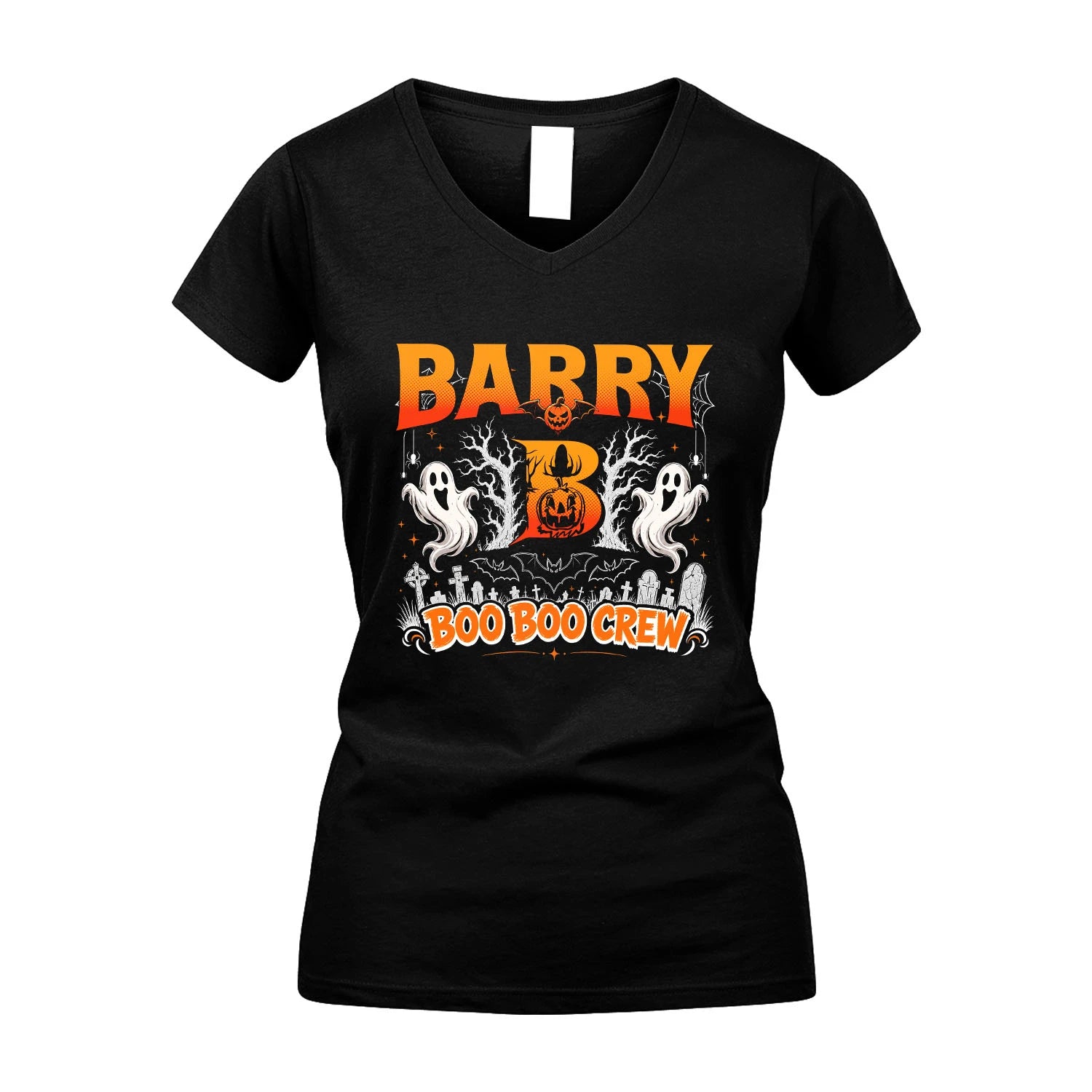 Boo Boo Crew Halloween Custom Name Shirt BARRY M1-28