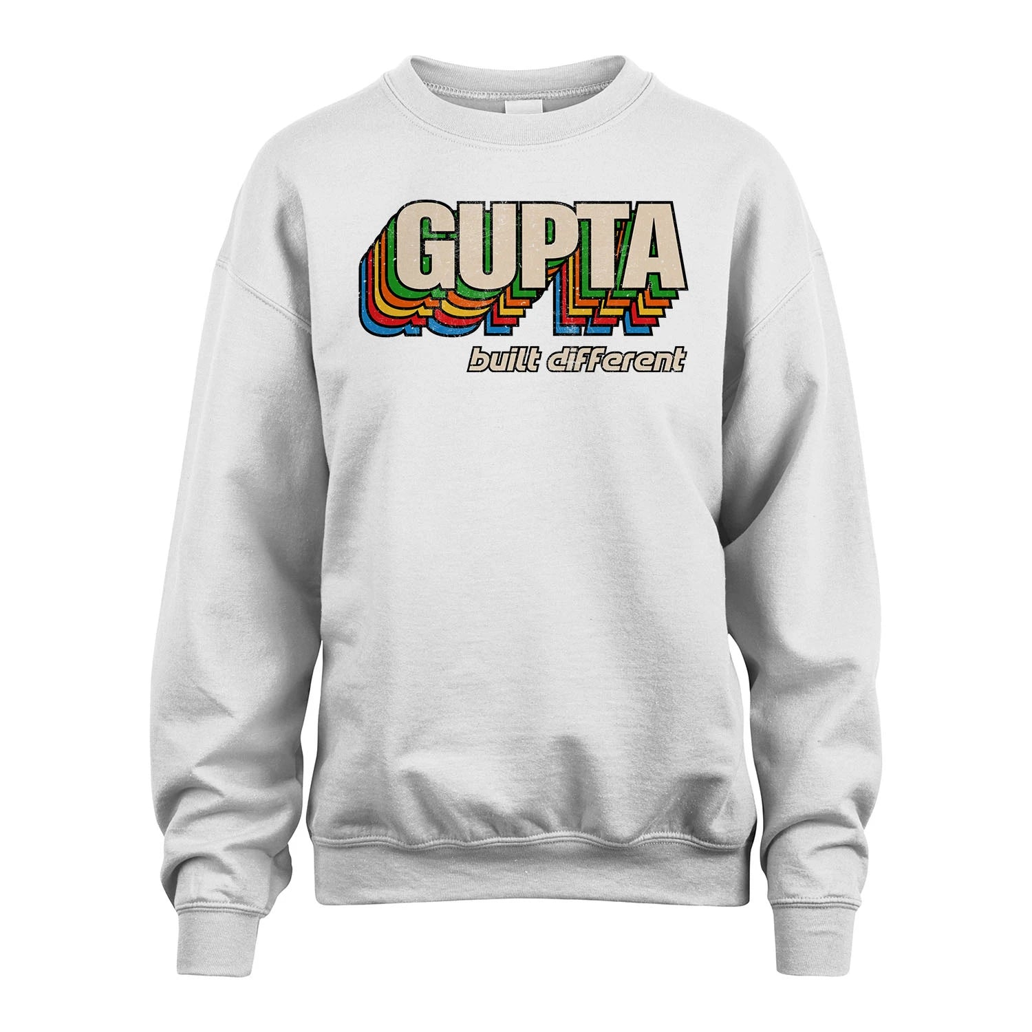 Your Name Built Different Retro Shirt GUPTA M1-26