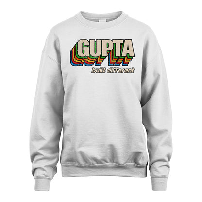Your Name Built Different Retro Shirt GUPTA M1-26