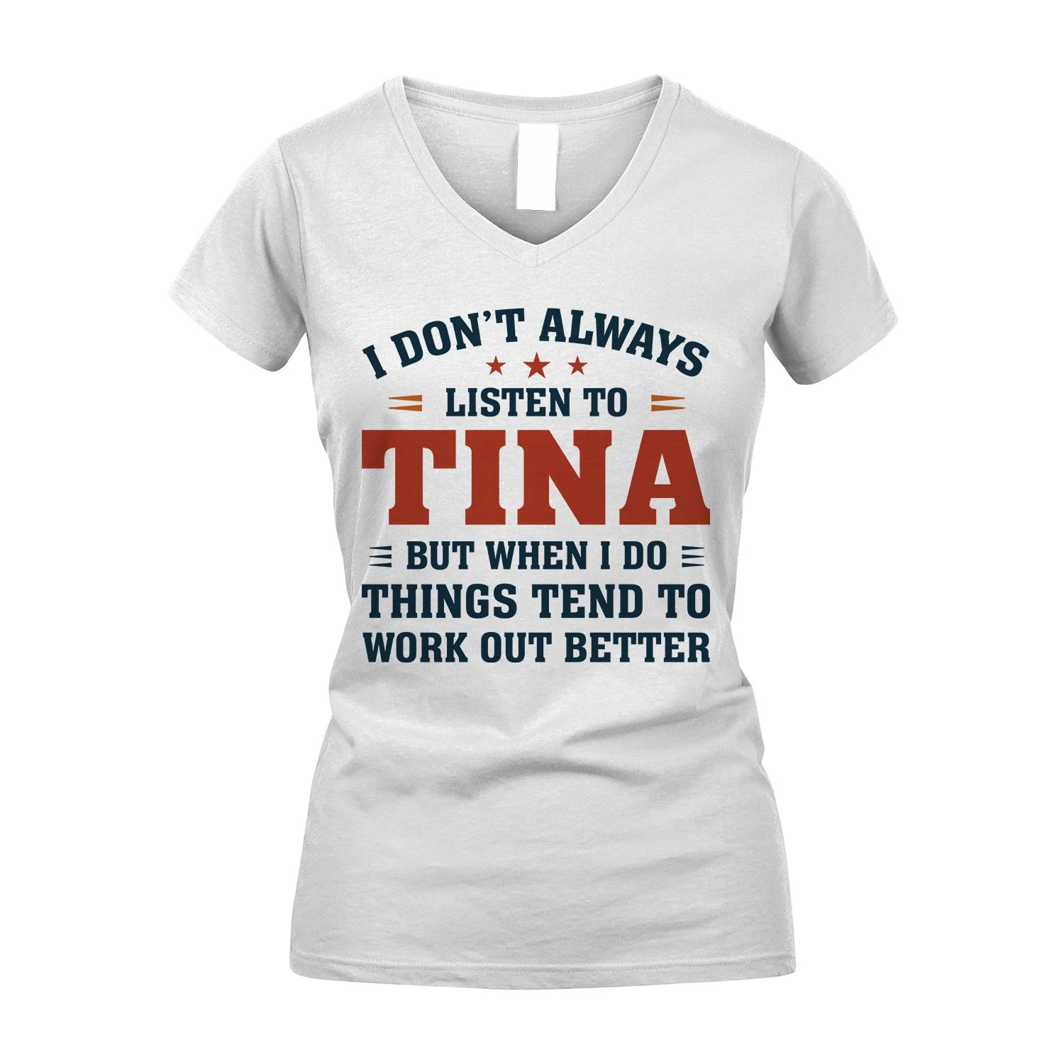 I Don't Always Listen To... TINA M1-2