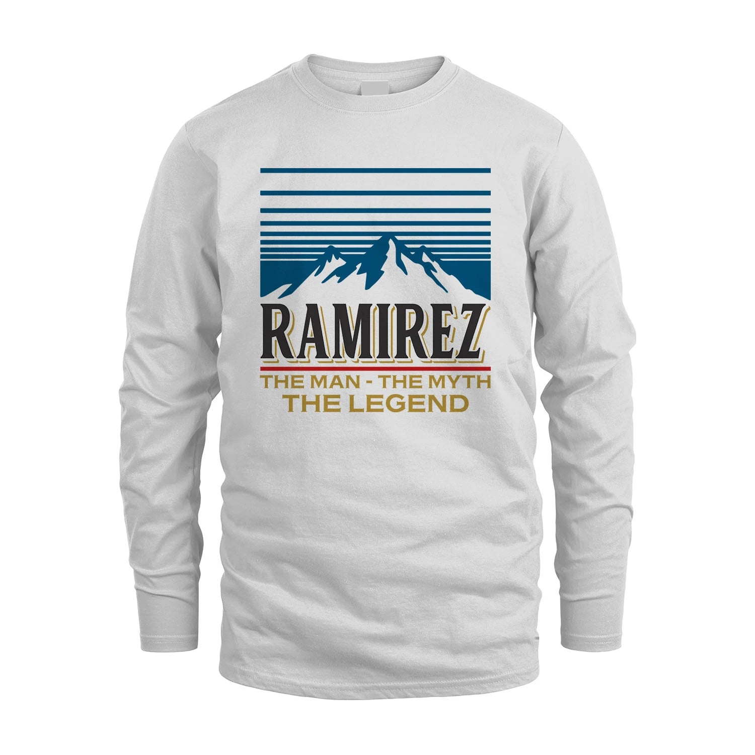 The Man The Myth The Legend Vintage Mountain Shirt RAMIREZ M1-19