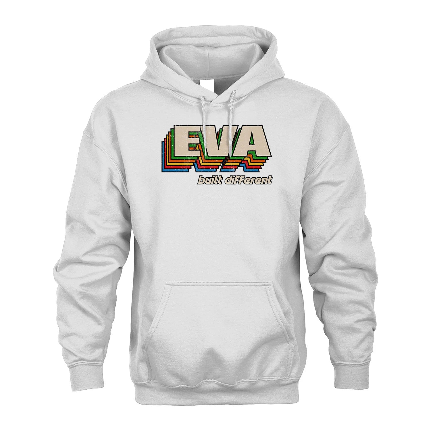 Your Name Built Different Retro Shirt EVA M1-26