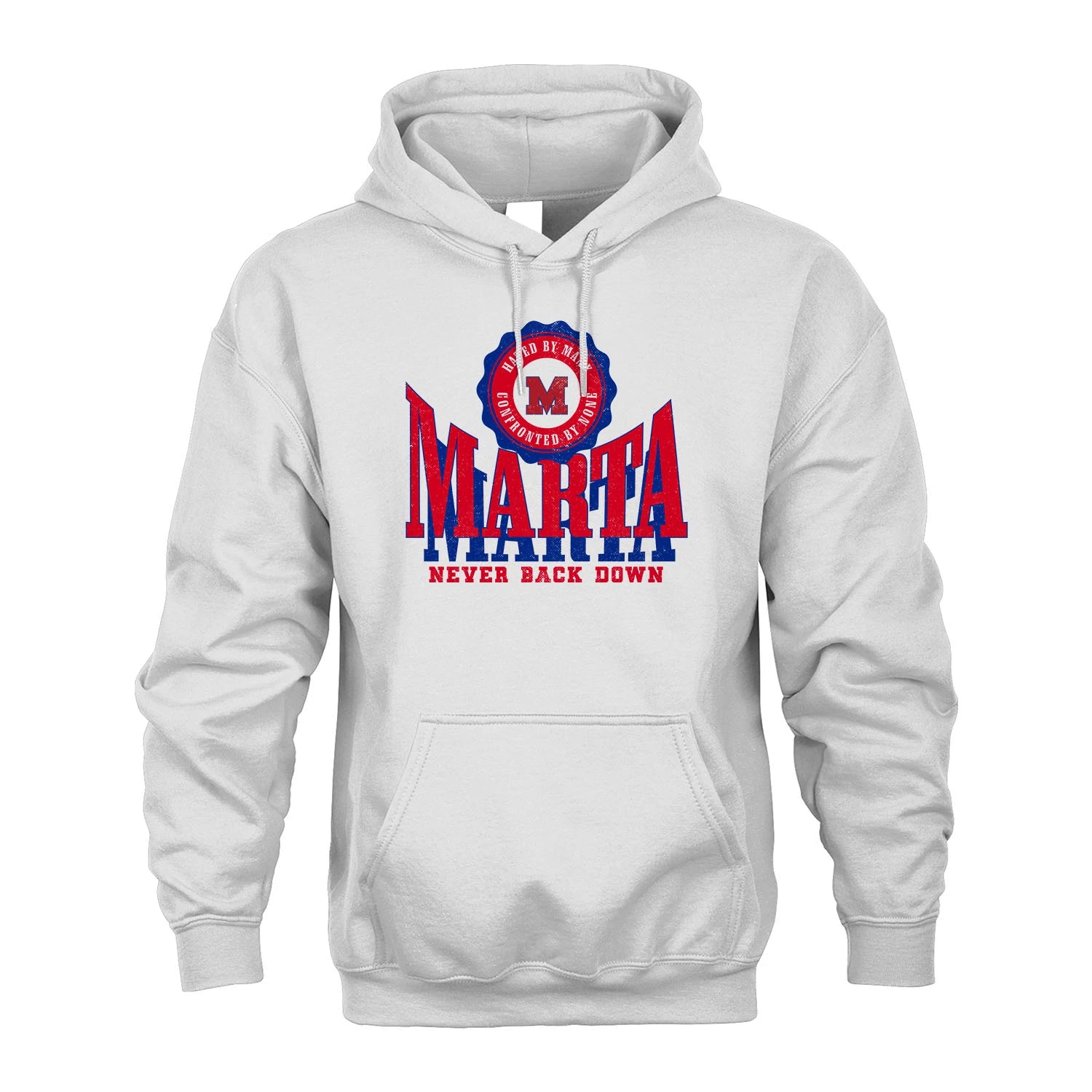 Your Name Never Back Down Shirt MARTA M1-33