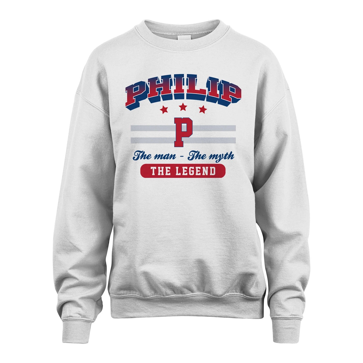 The Man The Myth The Legend With Your Name Shirt PHILIP M1-35