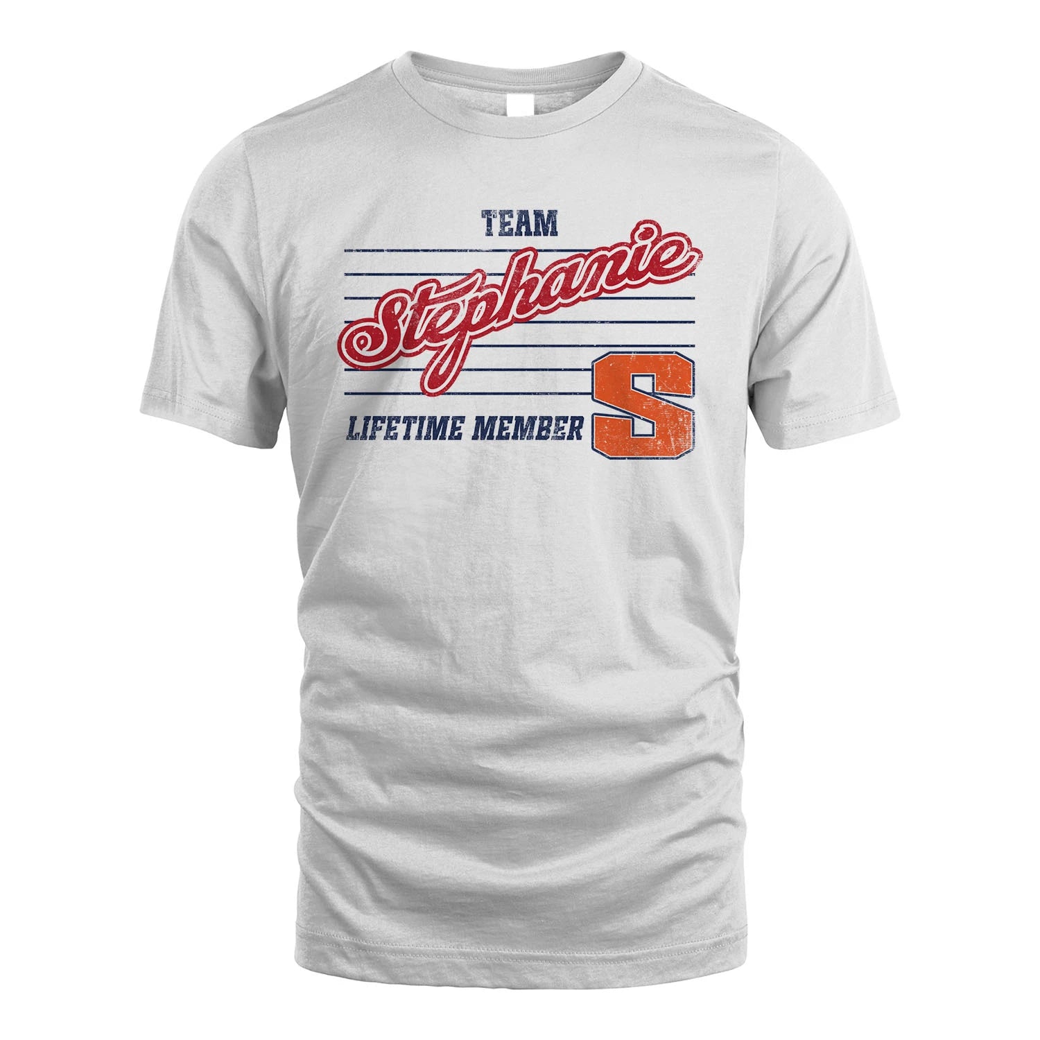 Team Your Name Lifetime Member Vintage Shirt STEPHANIE M1-24
