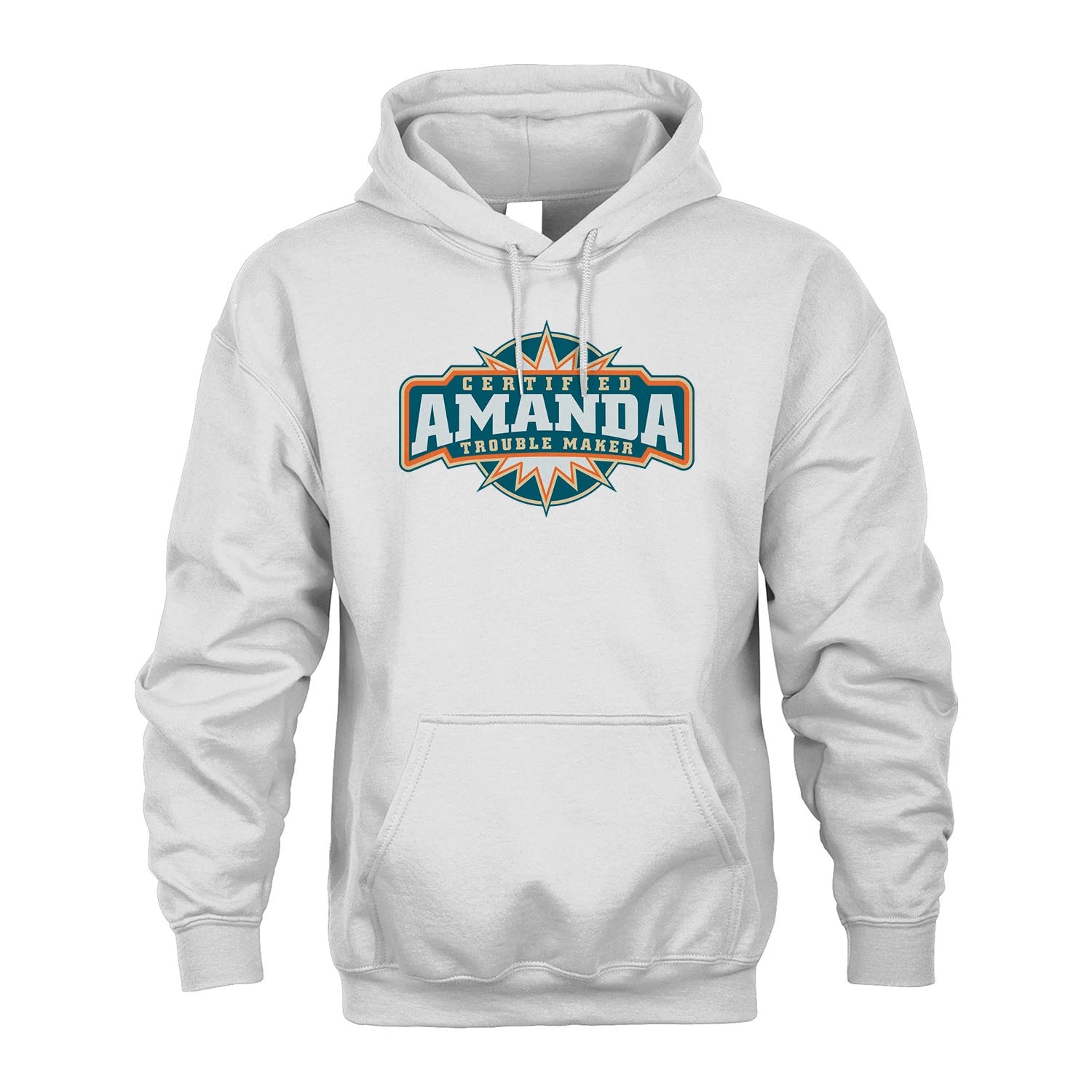 Certified Your Name Trouble Maker Shirt AMANDA M1-36