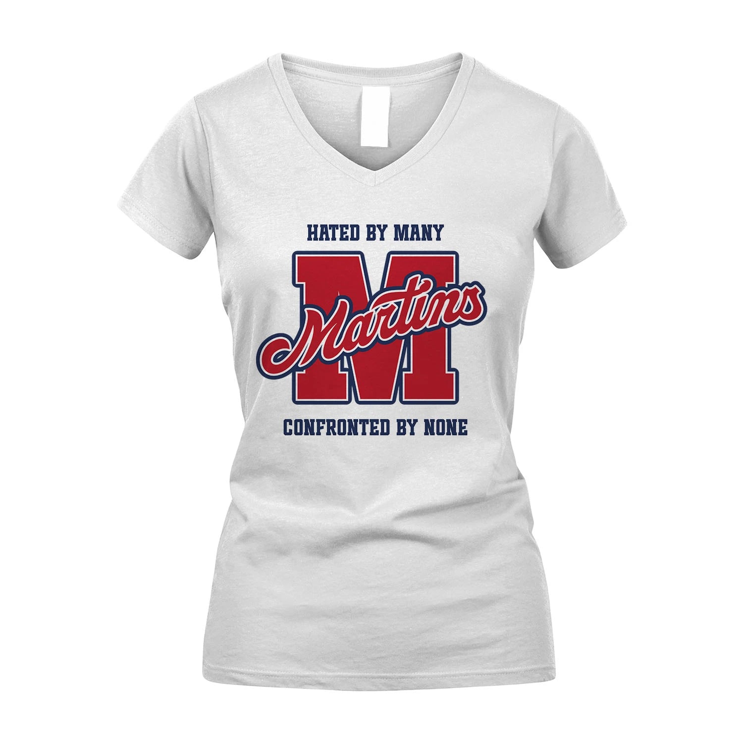 Hated By Many Confronted By None Personalized Name Shirt MARTINS M1-8
