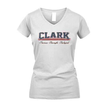 The Man The Myth The Legend Vintage Shirt CLARK M1-6