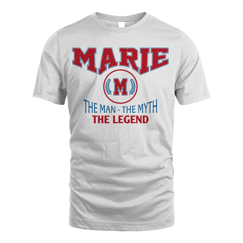 The Man The Myth The Legend Jet Style Shirt MARIE M1-9